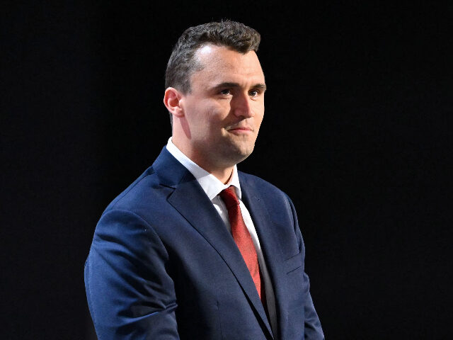 kirk2 Executive director of Turning Point USA Charlie Kirk arrives to speak during the first day