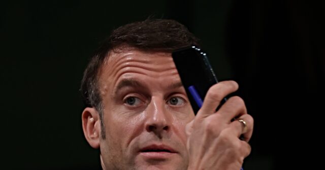 Macron Phones Trump for Help After Being Pushed to the Curb by Presidential Motorcade