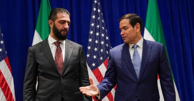 Rubio Meets Syria's Jihadi President Sharaa for Counterterrorism Talks