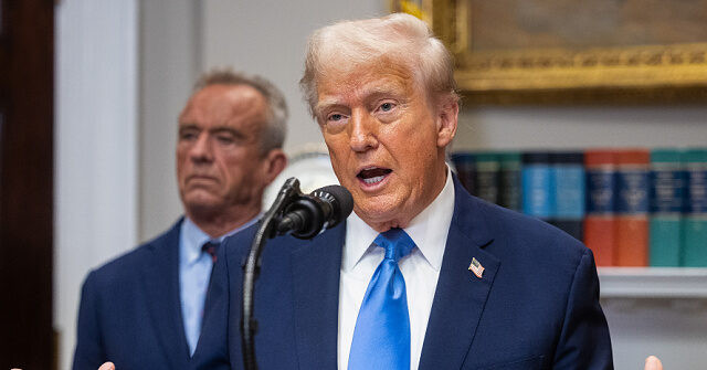 Trump Wishes Media Establishment Were More Open to Finding Autism Causes