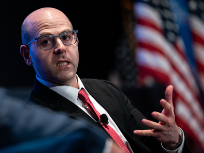 Stephen Miran, chairman of the Council of Economic Advisers, speaks during the Hill &