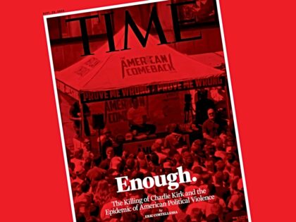 The cover for TIME magazine following the assassination of conservative commentator and ac