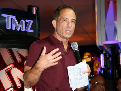 TMZ Executive Producer Harvey Levin unveils IGT's TMZ Video Slots at the Global Gamin