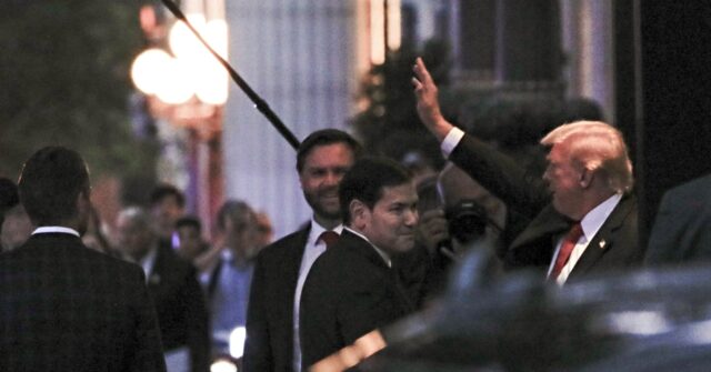 Protesters Disrupt Trump and Cabinet During Dinner Near White House