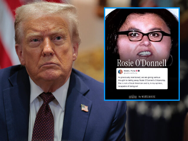 Trump: ‘I Am Giving Serious Consideration’ to Revoking Rosie O’Donnell’s Ci
