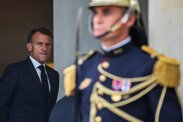 Emmanuel Macron Macron has urged politicians to demonstrate 'responsibility' and