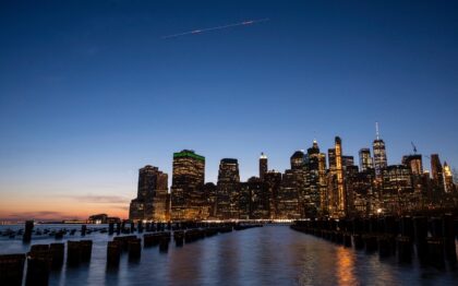 Goldman Sachs is among financial service firms based in Lower Manhattan that employ large