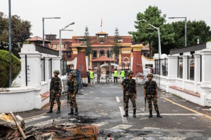 Protests in Nepal ousted the prime minister and set parliament ablaze
