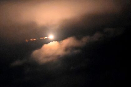 A Russian missile and drone barrage killled four in Kyiv