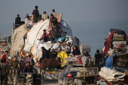 Thousands of Palestinians are on the move since the start of Israel's assault on Gaza