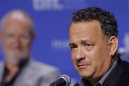 Tom Hanks is celebrated for his on-screen portrayals of World War II heroes but a ceremony