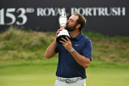 US golfer Scottie Scheffler, winner of the 2025 British Open, says he’s looking forward