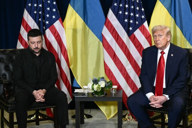 US President Donald Trump told Ukraine's President Volodymyr Zelensky he had 'gr