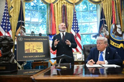 The White House said the $100,000 fee would be one-time, not annually as Secretary of Comm