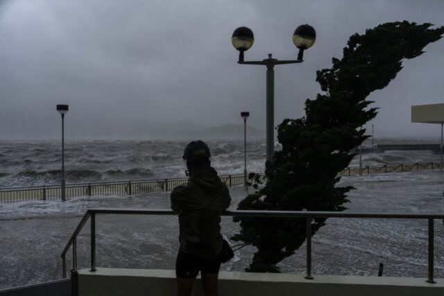 Hong Kong Asia Typhoon The Associated Press