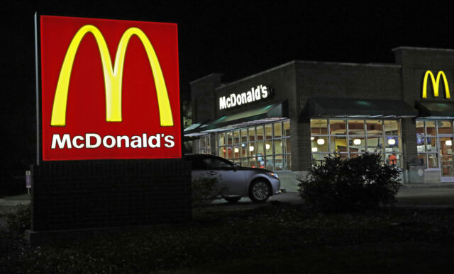 McDonald's Value Menu The Associated Press
