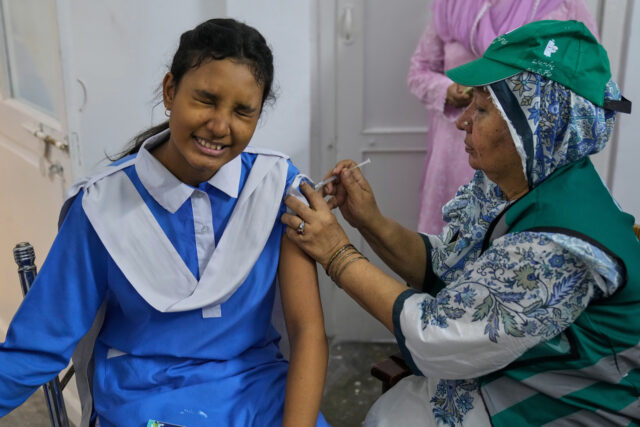 Pakistan HPV Vaccine The Associated Press