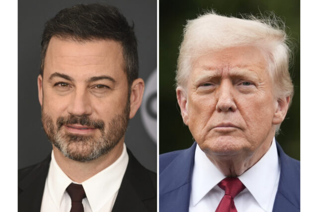 Trump-Jimmy Kimmel The Associated Press