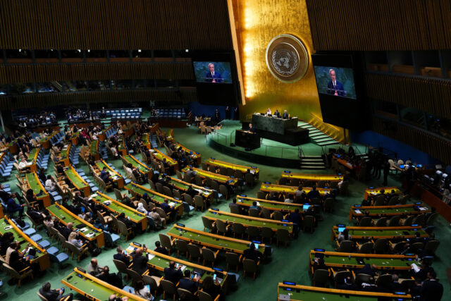 UN General Assembly The Associated Press