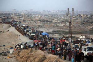 Estimated hundreds of thousands flee Gaza City amid Israeli offensive