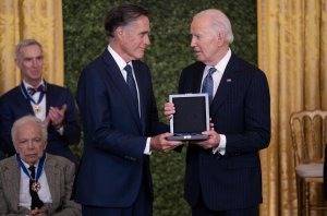Mitt Romney says he urged Biden to pre-emptively pardon Trump