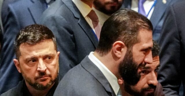 Syria's Jihadi President Meets Ukraine's Zelensky at U.N., Restoring Ties Post-Assad