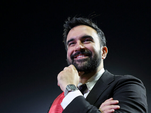 10192025-Democratic-candidate-Mayor-NYC-Zohran-Mamdani-getty Democratic candidate for Mayor of New York City Zohran Mamdani smiles as he hosts "The Cos