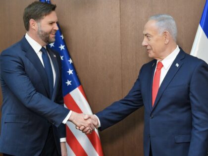 JD Vance and Benjamin Netanyahu (Avi Ohayon / GPO)