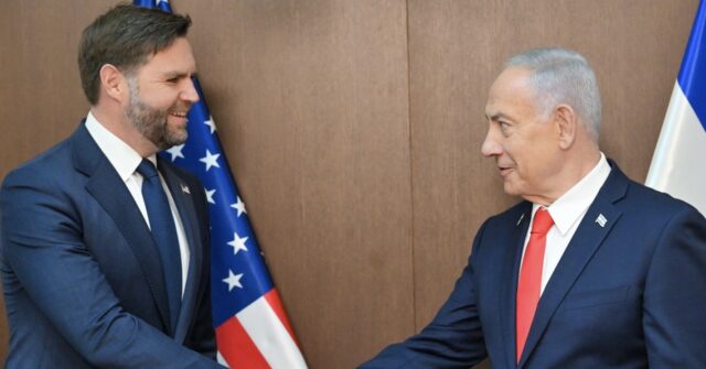 JD Vance, with Netanyahu: ‘These Are Days of Destiny’ in Middle East