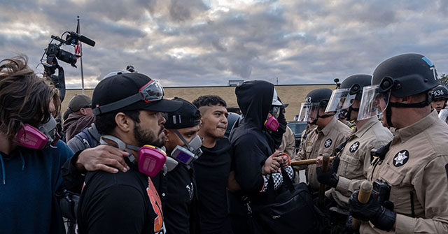 Illinois State Police Arrest Unlawful Anti-ICE Protesters