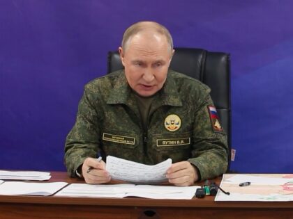 In this image made from video released by the Russian Presidential Press Office on Sunday,