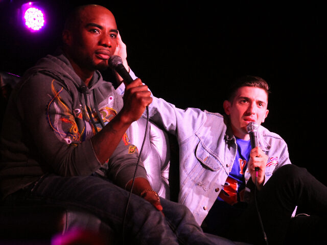 NEW YORK, NY - SEPTEMBER 30: (L-R) Charlamagne Tha God and Andrew Schulz perform at Highli