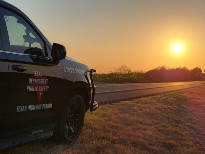 Texas DPS Trooper near Eagle Pass, (FILE: Bob Price/Breitbart Texas)