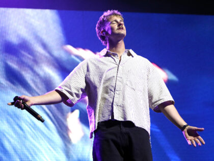 TORONTO, ONTARIO - APRIL 01: Forrest Frank performs at Coca-Cola Coliseum on April 01, 202