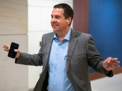 WASHINGTON, DC - MAY 14: Rep. Devin Nunes, R-Calif, arrives for a House Republican Confere