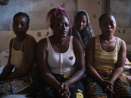 BEIRUT, LEBANON - SEPTEMBER 24: A group of migrant domestic workers are posing for a portr