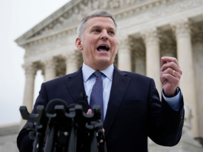 WASHINGTON, DC - DECEMBER 7: North Carolina Attorney General Josh Stein talks to reporters