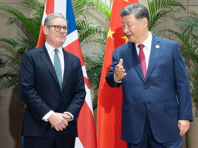 RIO DE JANEIRO, BRAZIL - NOVEMBER 18: UK Prime Minister Sir Keir Starmer during a bilatera