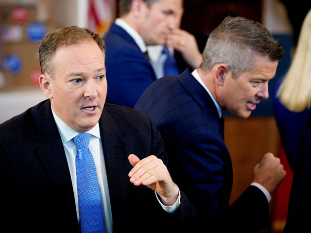 WASHINGTON, DC - APRIL 30: (L-R) EPA Administrator Lee Zeldin, Defense Secretary Pete Hegs