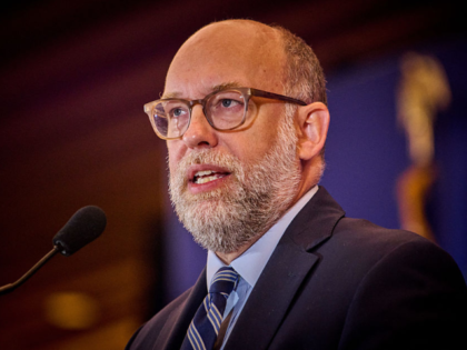 Russ Vought, Director of the US Office of Management and Budget (OMB), speaks at the Natio