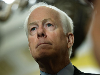 WASHINGTON, DC - SEPTEMBER 09: Sen John Cornyn (R-TX) attends a news conference following