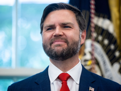 US Vice President JD Vance in the Oval Office of the White House in Washington, DC, US, on