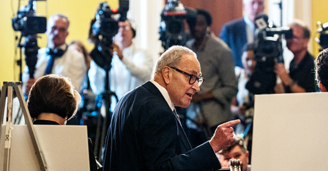 Watch: Senate Erupts in Laughter As Schumer Calls NYT Poll Blaming Democrats for Shutdown 'Biased'