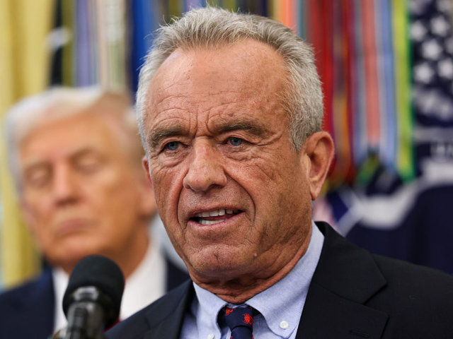 WASHINGTON, DC - SEPTEMBER 30: U.S. Secretary of Health and Human Services Robert F. Kenne