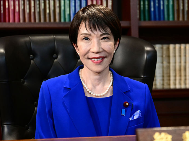 GettyImages-2238717441 TOKYO, JAPAN - OCTOBER 4: Sanae Takaichi, the newly-elected leader of Japan's ruling party