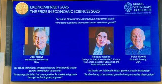 Economists Win Nobel Prize for Explaining How Innovation Drives Growth