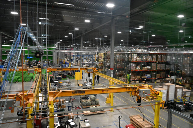 tu100925_plugchanges SLINGERLANDS, NY - OCTOBER 9: The manufacturing facility at Plug Power on Thursday, Oct. 9