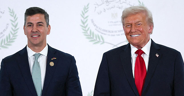 Trump Invited Paraguay’s Santiago Peña, the Only Latin American Leader at Egypt Peace Summit: ‘A Great Honor’