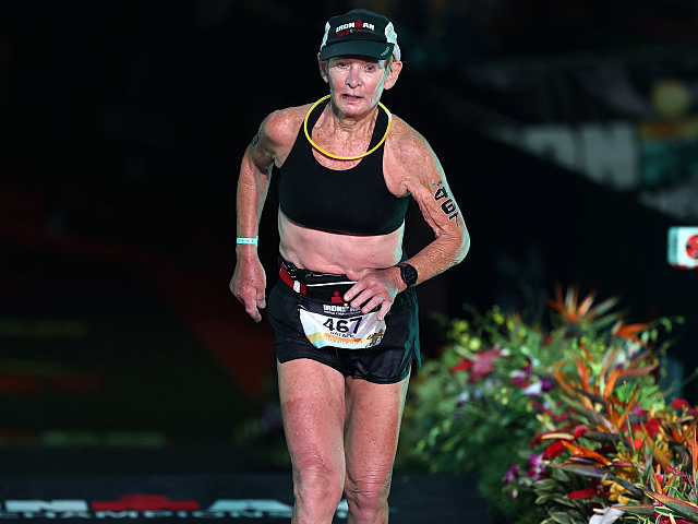 GettyImages-2240615263 KAILUA KONA, HAWAII - OCTOBER 11: Natalie Grabow #467 of the United States completes the 2