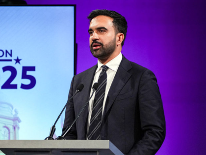 Democratic candidate Zohran Mamdani participates in the second New York City mayoral debat